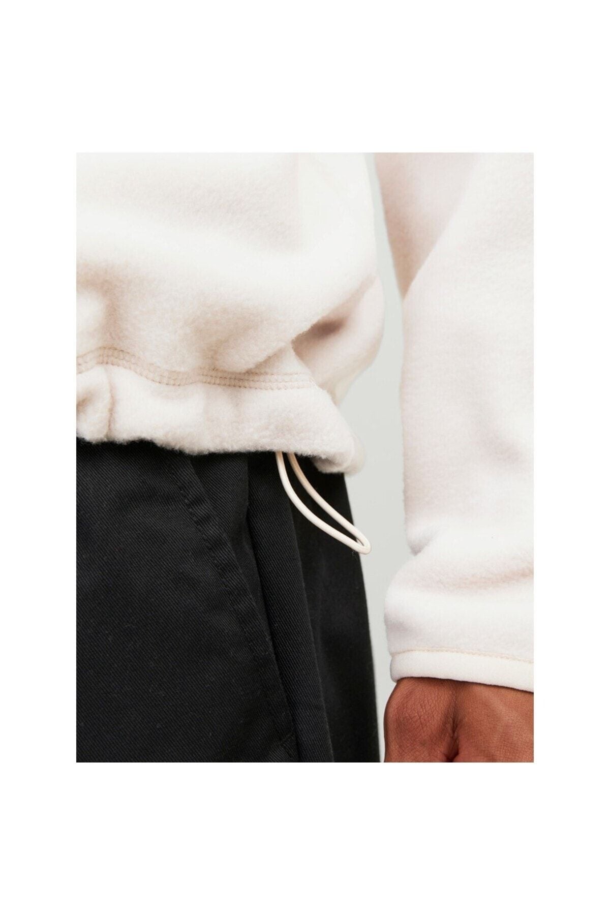 Jack&Jones Oversize Minimalist Erkek Polar - Günlük Kullanım