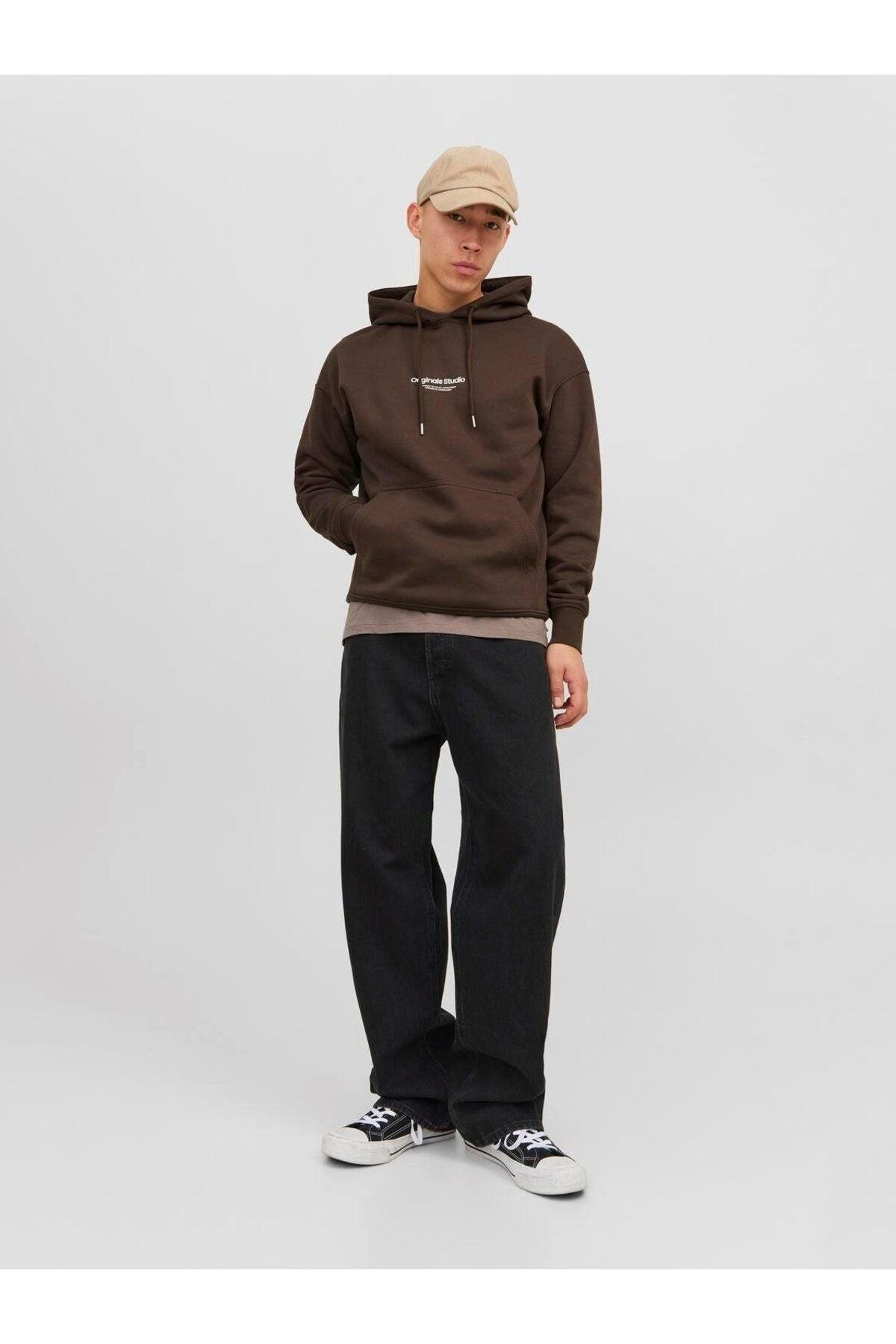 Jack&Jones Oversize Kapüşonlu Sweatshirt - Minimalist & Rahat
