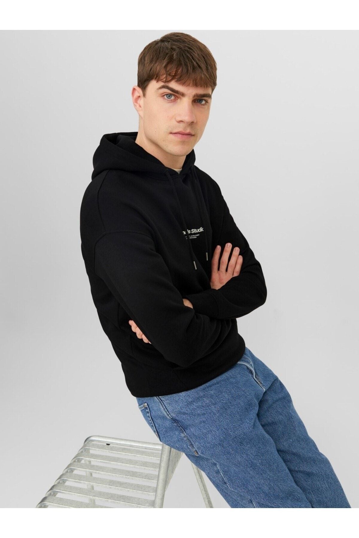 Jack&Jones Oversize Kapüşonlu Sweatshirt - Minimalist & Rahat