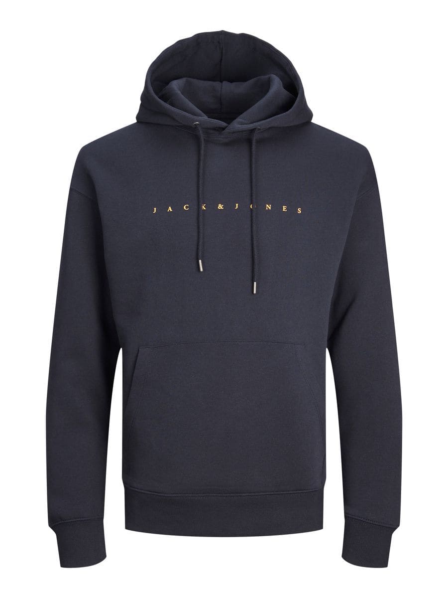 Jack&Jones Erkek Oversize Kapüşonlu Sweatshirt - Rahat ve Şık Günlük Stil