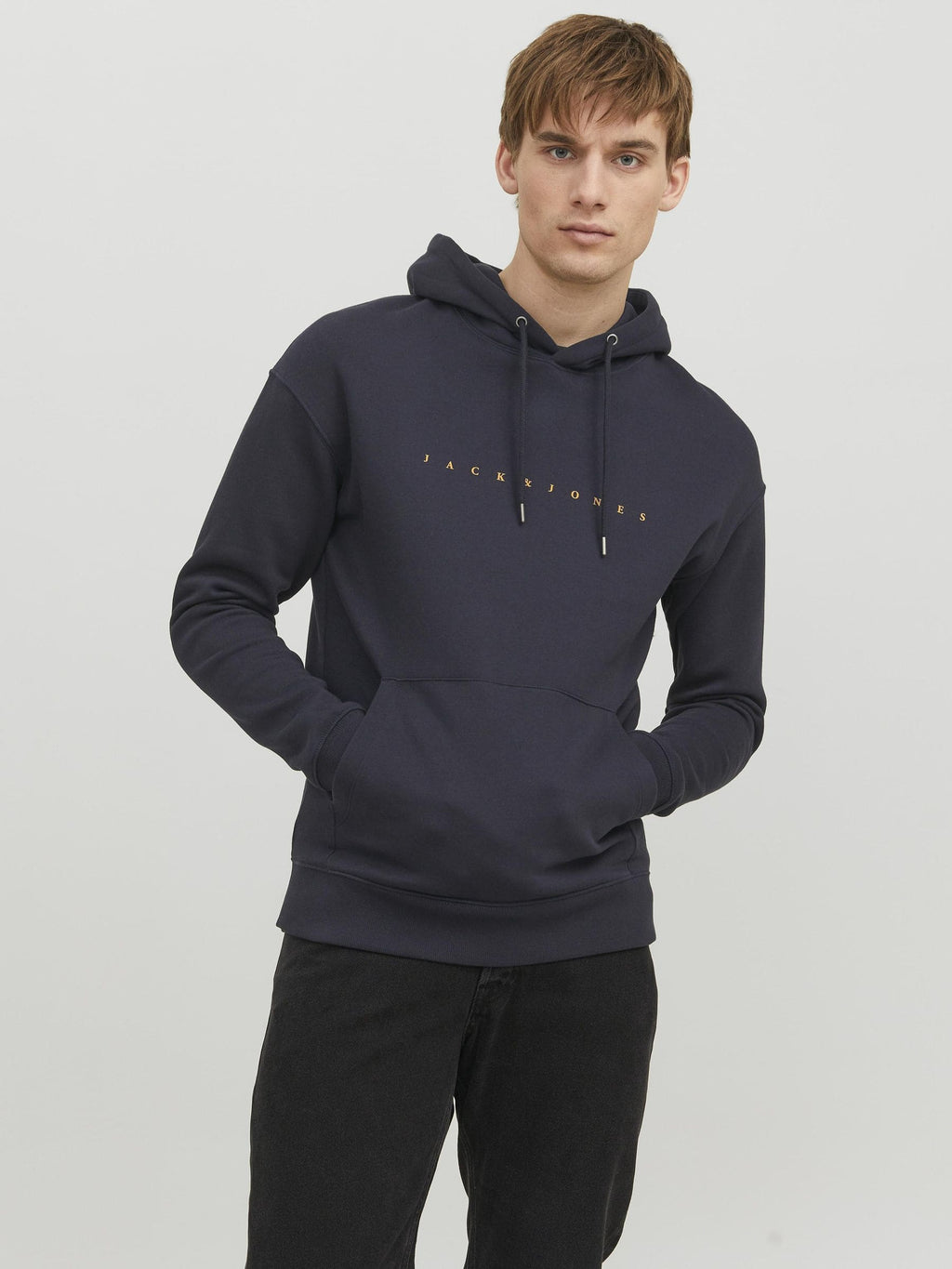 Jack&Jones Erkek Oversize Kapüşonlu Sweatshirt - Rahat ve Şık Günlük Stil
