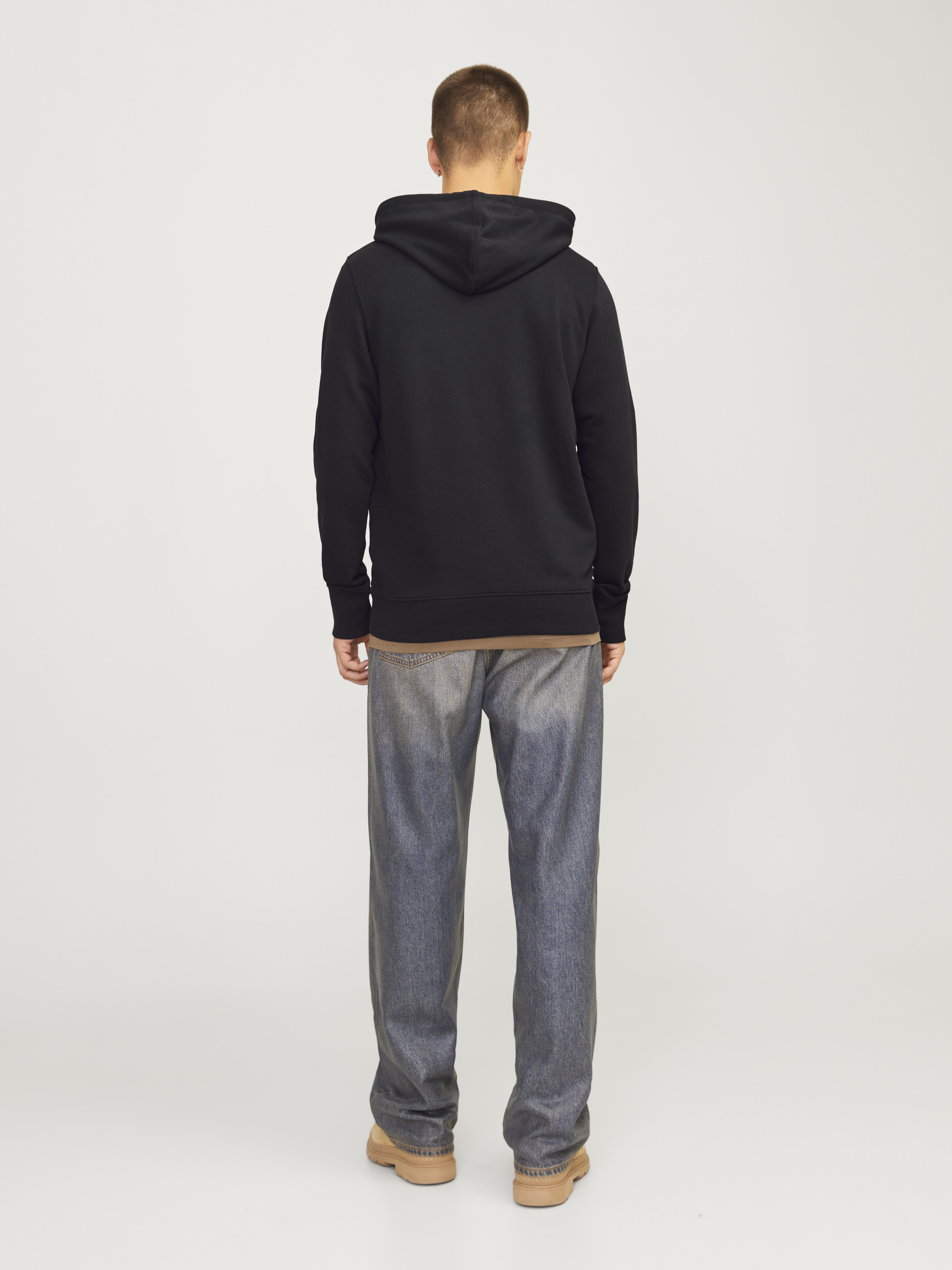 Jack&Jones Oversize Kapüşonlu Sweatshirt - Erkek - Rahat ve Şık Translation missing: ar.content.product_image_main