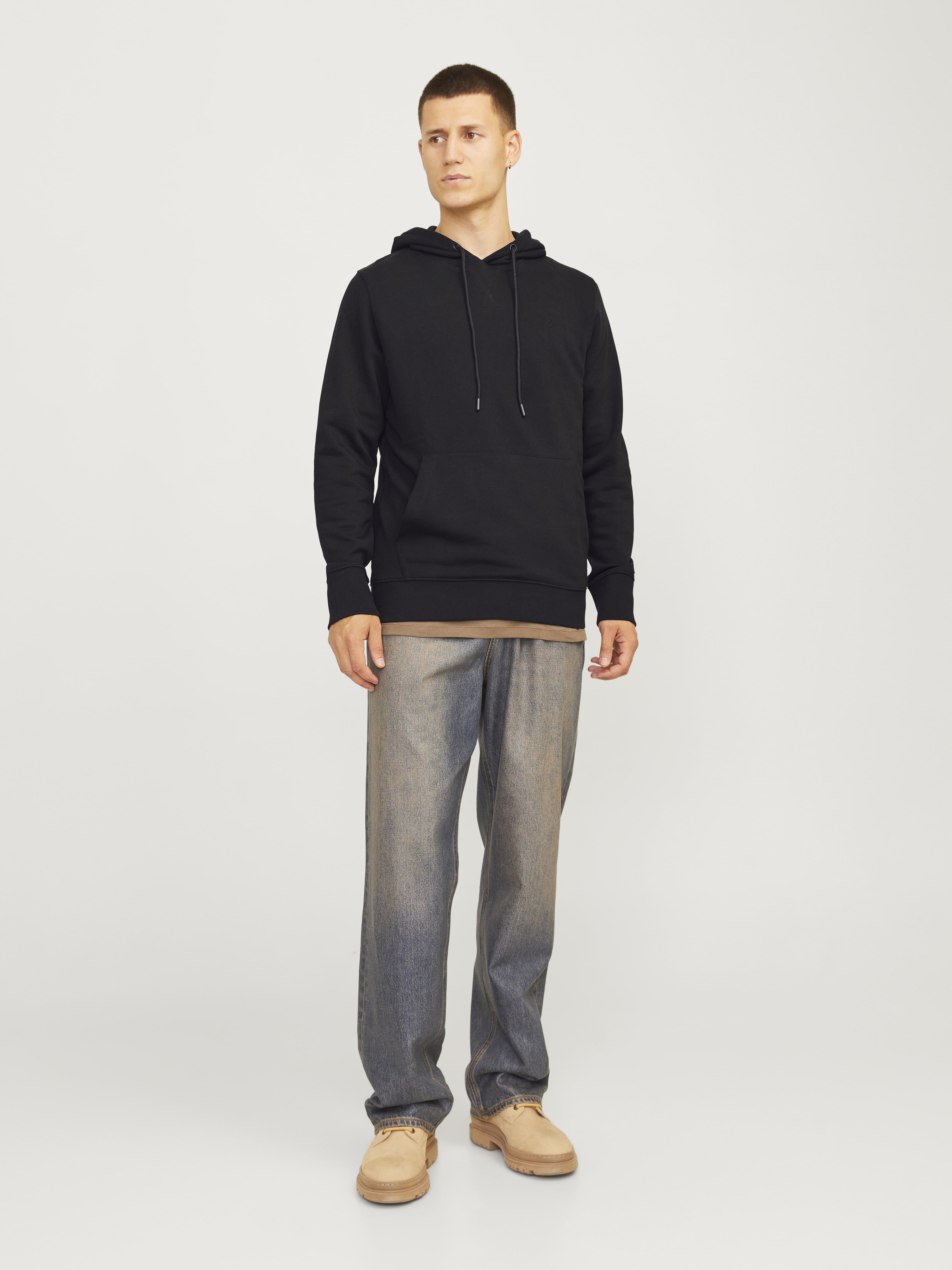 Jack&Jones Oversize Kapüşonlu Sweatshirt - Erkek - Rahat ve Şık Translation missing: ar.content.product_image_secondary