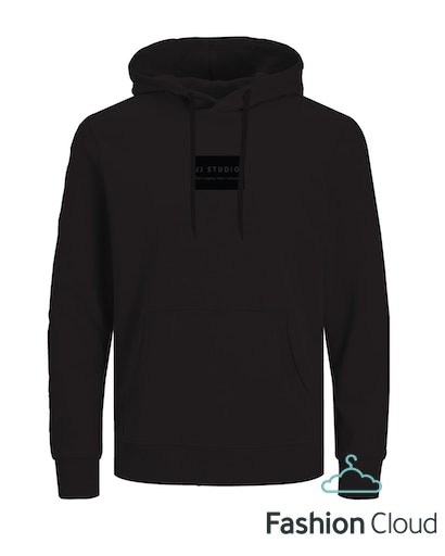 Jack&Jones Erkek Oversize Kapüşonlu Sweatshirt - Minimalist Tarz Translation missing: ar.content.product_image_main