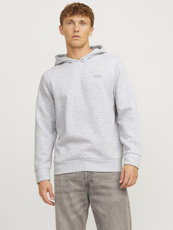 Jack&Jones Oversize Kapüşonlu Minimalist Erkek Sweatshirt - Günlük Kullanım