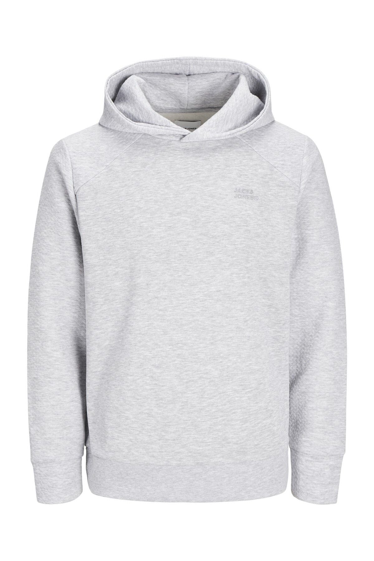 Jack&Jones Oversize Kapüşonlu Minimalist Erkek Sweatshirt - Günlük Kullanım