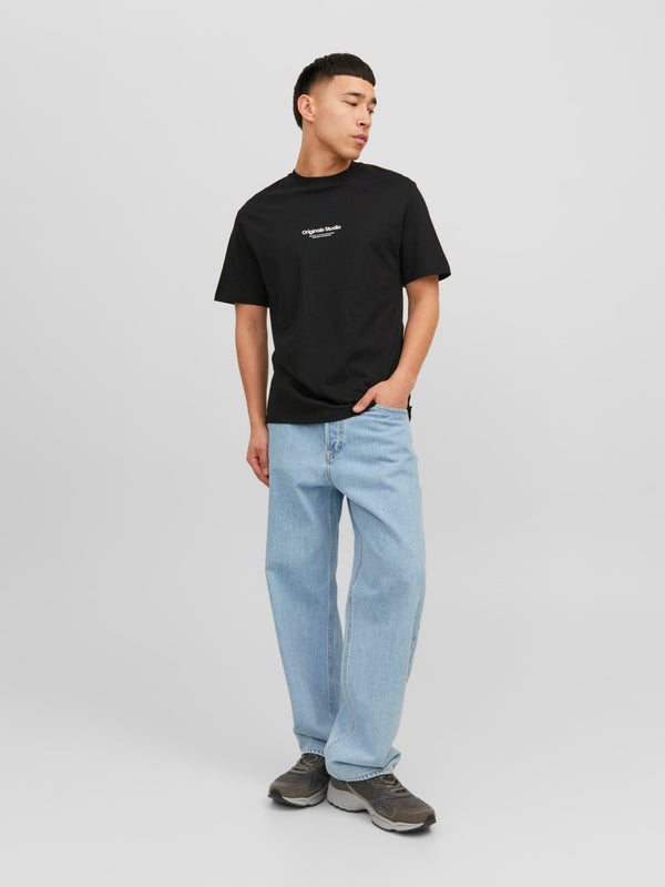 Jack&Jones Oversize Minimalist Erkek T-Shirt - Günlük & Rahat