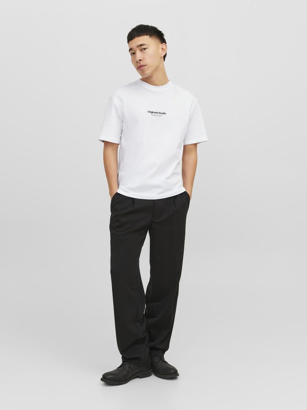 Jack&Jones Oversize Minimalist Erkek T-Shirt - Günlük & Rahat