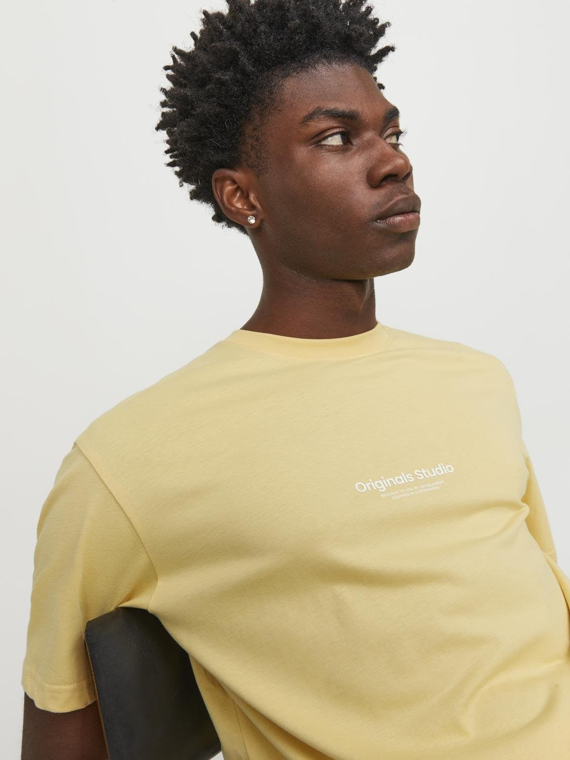 Jack&Jones Oversize Minimalist Erkek T-Shirt - Günlük & Rahat