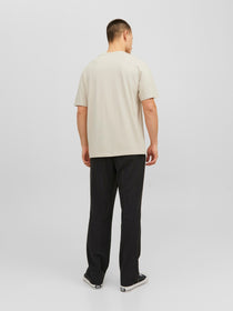 Jack&Jones Oversize Minimalist Erkek T-Shirt - Günlük & Rahat