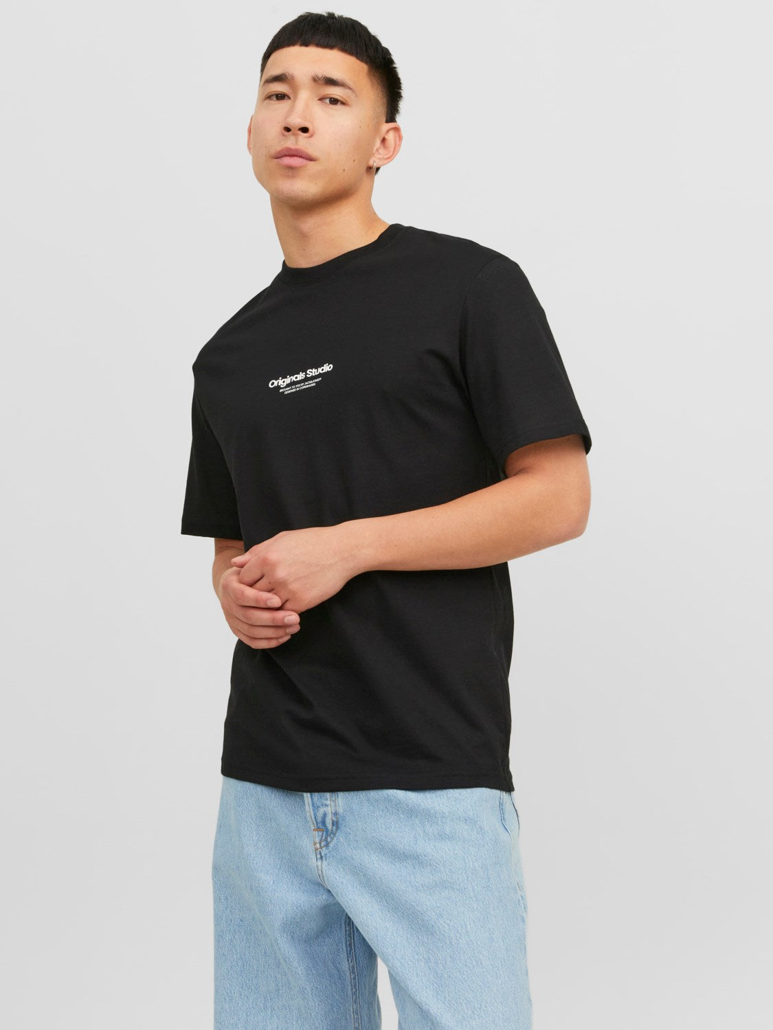 Jack&Jones Oversize Minimalist Erkek T-Shirt - Günlük & Rahat