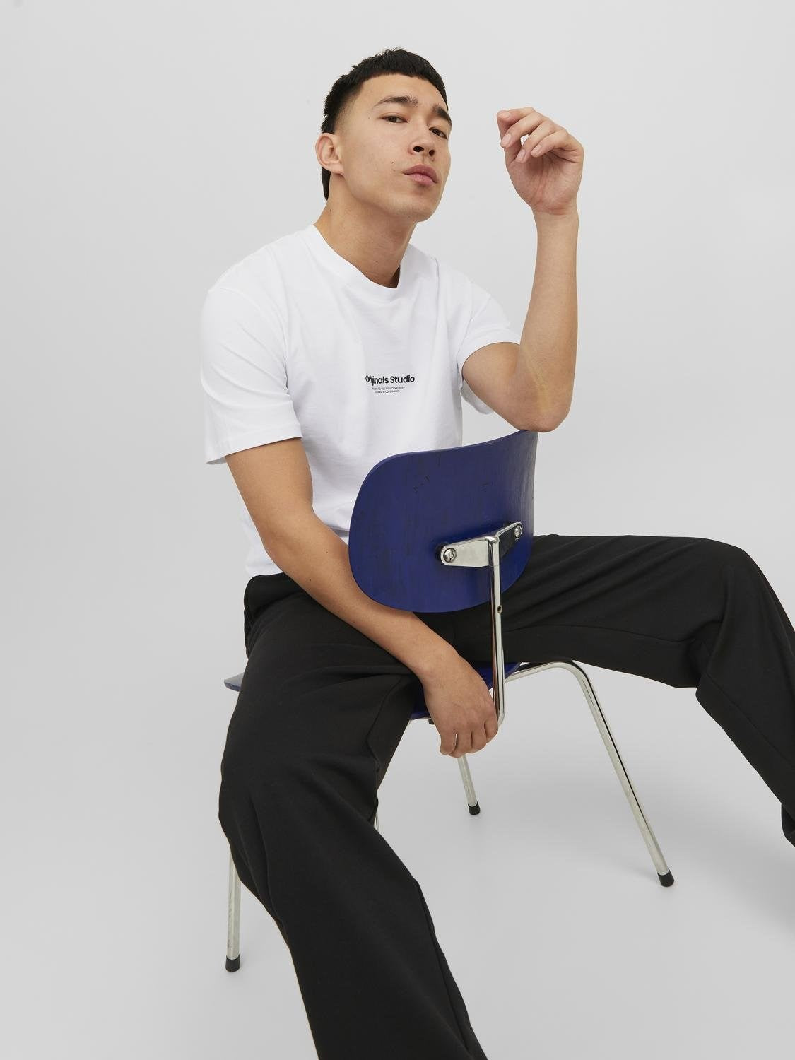 Jack&Jones Oversize Minimalist Erkek T-Shirt - Günlük & Rahat