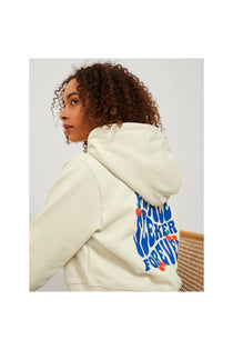 Jack&Jones JJXX Kadın Oversize Crop Kapüşonlu Sweatshirt - Minimalist Stil