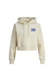 Jack&Jones JJXX Kadın Oversize Crop Kapüşonlu Sweatshirt - Minimalist Stil