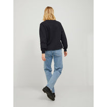 Jack&Jones JJXX Kadın Rahat Kesim Sıfır Yaka Pamuk Polyester Baskılı Uzun Kollu Sweatshirt