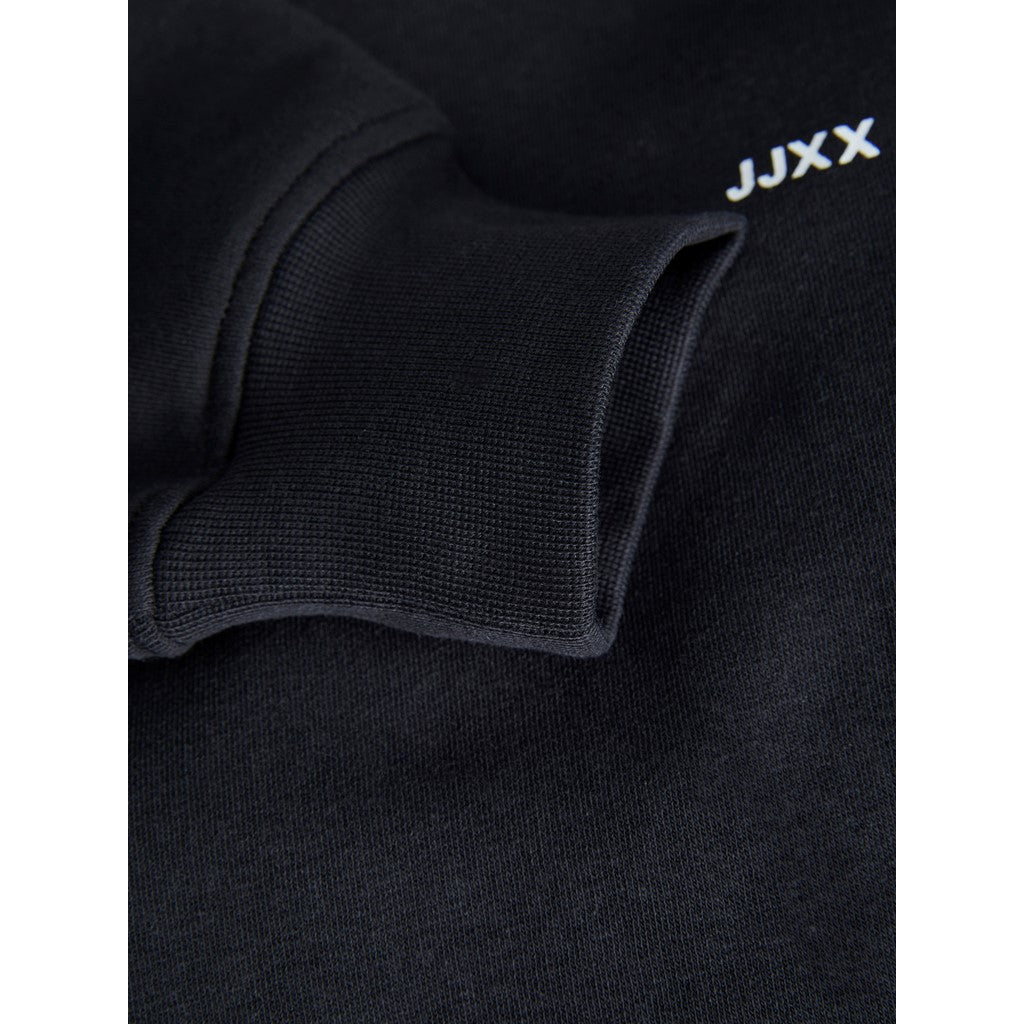 Jack&Jones JJXX Kadın Rahat Kesim Sıfır Yaka Pamuk Polyester Baskılı Uzun Kollu Sweatshirt