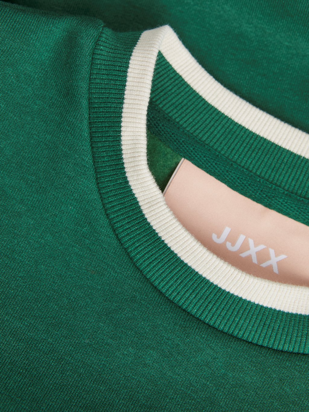 Jack&Jones JJXX Kadın Baskılı Bisiklet Yaka Regular Kalıp Pamuk Polyester Sweatshirt
