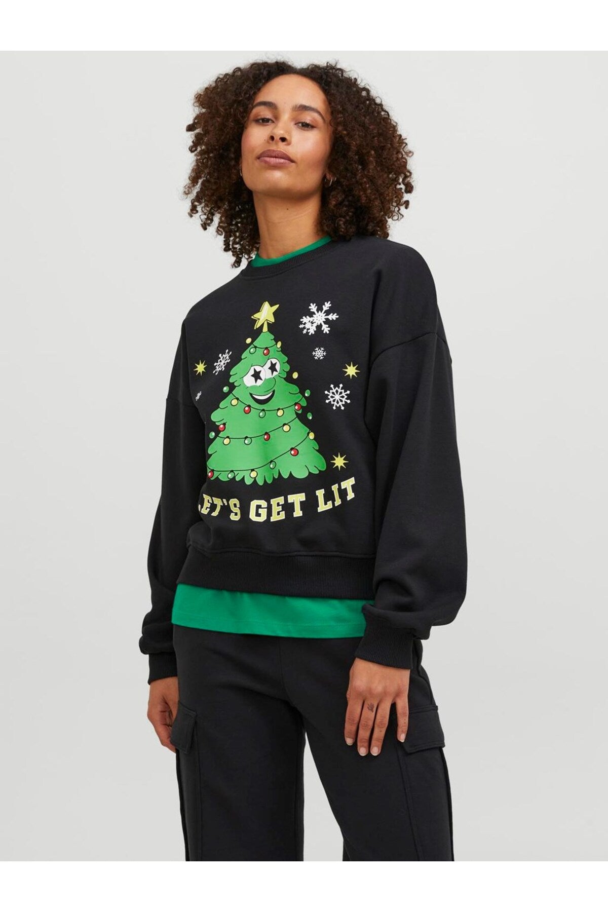 Jack&Jones JJXX Kadın Sweatshirt 12250198 Translation missing: ar.content.product_image_secondary
