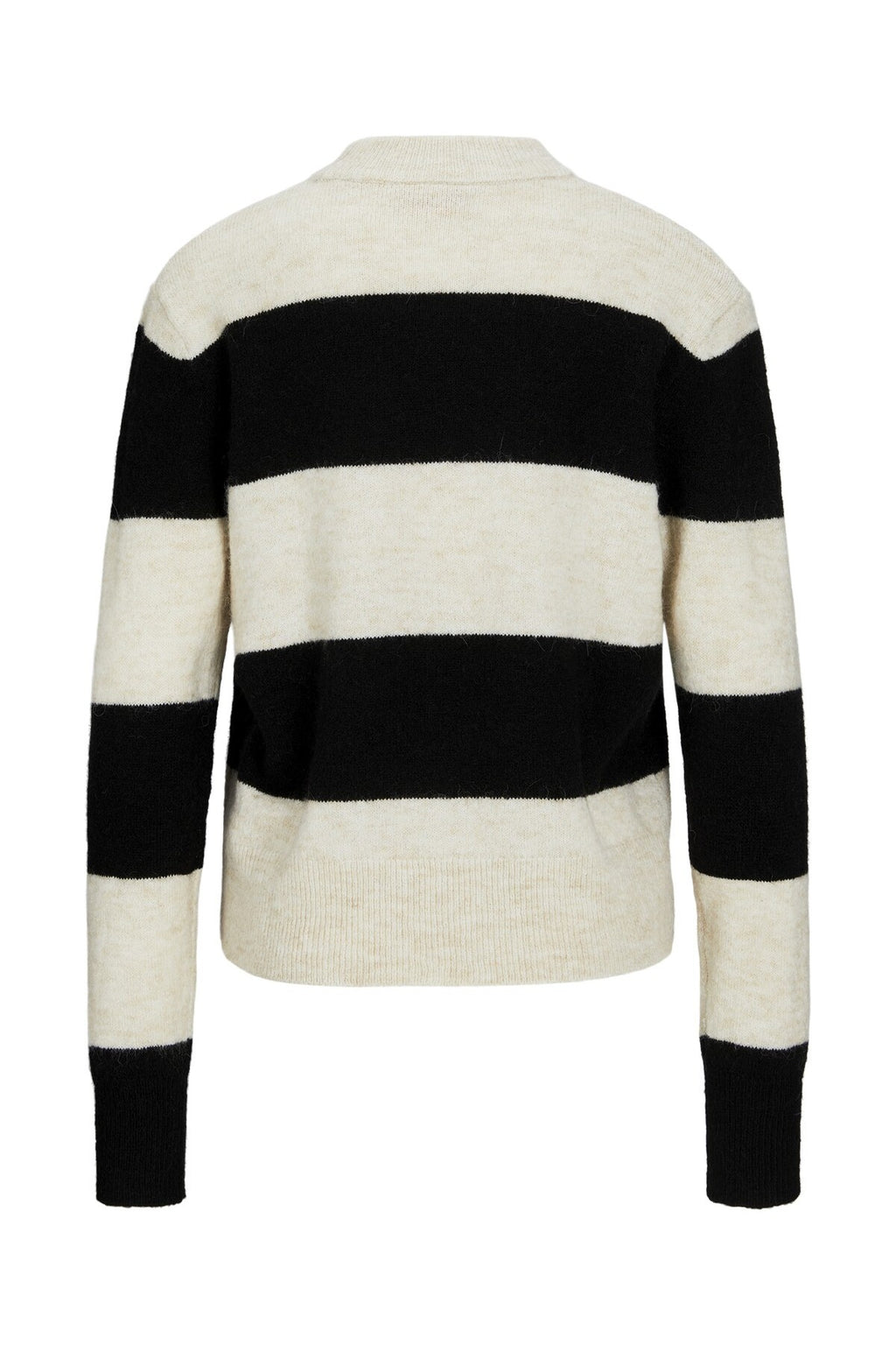 Jack&Jones JJXX Minimalist Çizgili Uzun Kol Crop Kazak - Günlük Şıklık