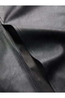 Jack&Jones JJXX Minimalist Maxi Deri Etek Ön Yarığı Detaylı - Günlük & Şık