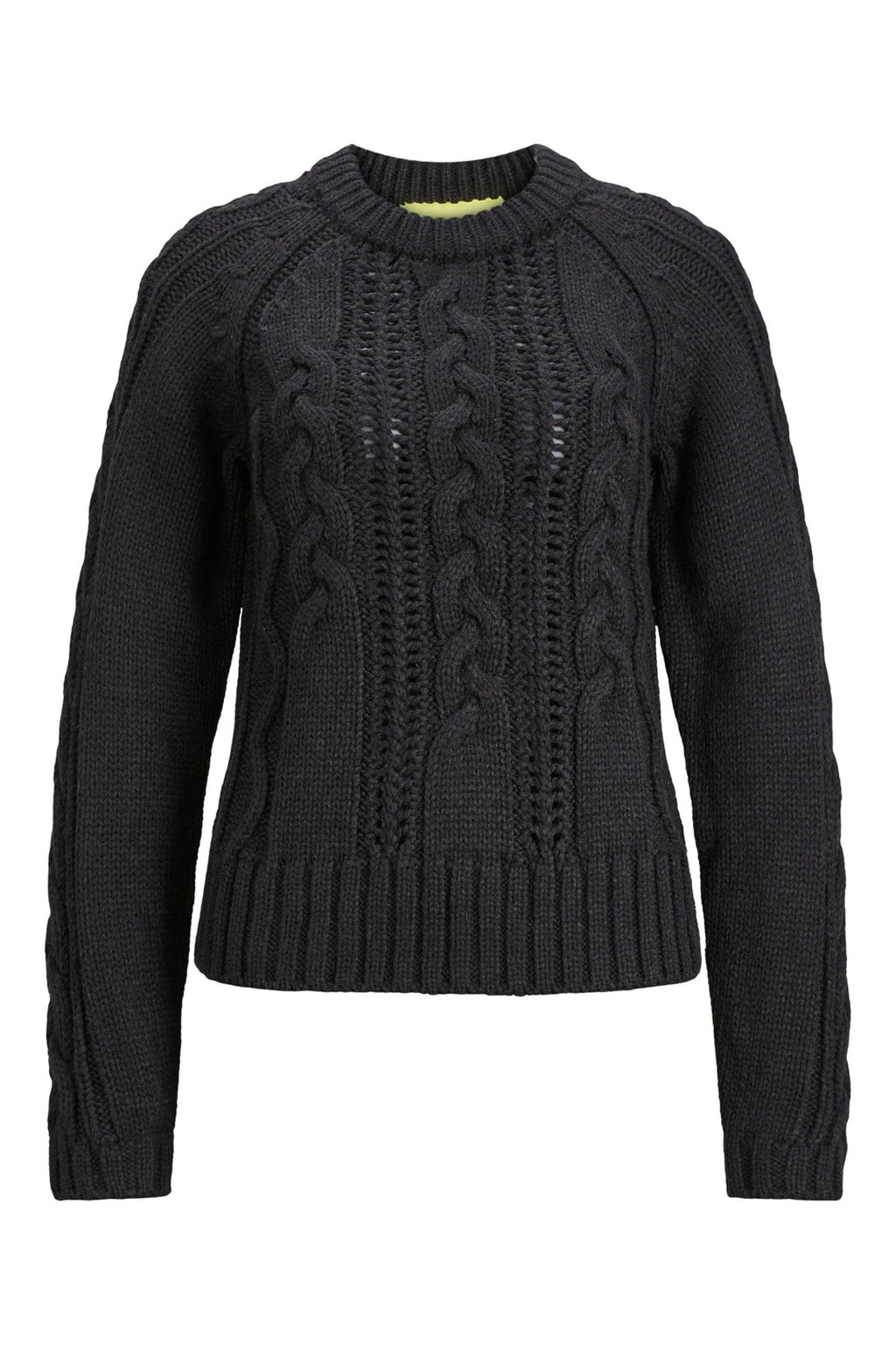 Jack&Jones JJXX Minimalist Örgü Kadın Kazak - Uzun Kol - Günlük