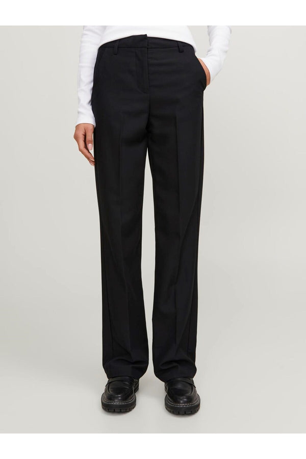 Jack&Jones JJXX Minimalist Yüksek Bel Düz Kadın Pantolon - Günlük & Ofis