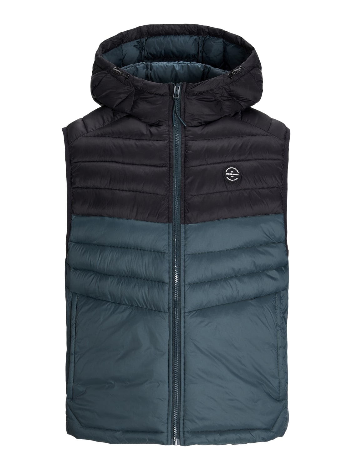 Jack&Jones Kapüşonlu Minimalist Erkek Yelek - Regular Fit İkincil görsel