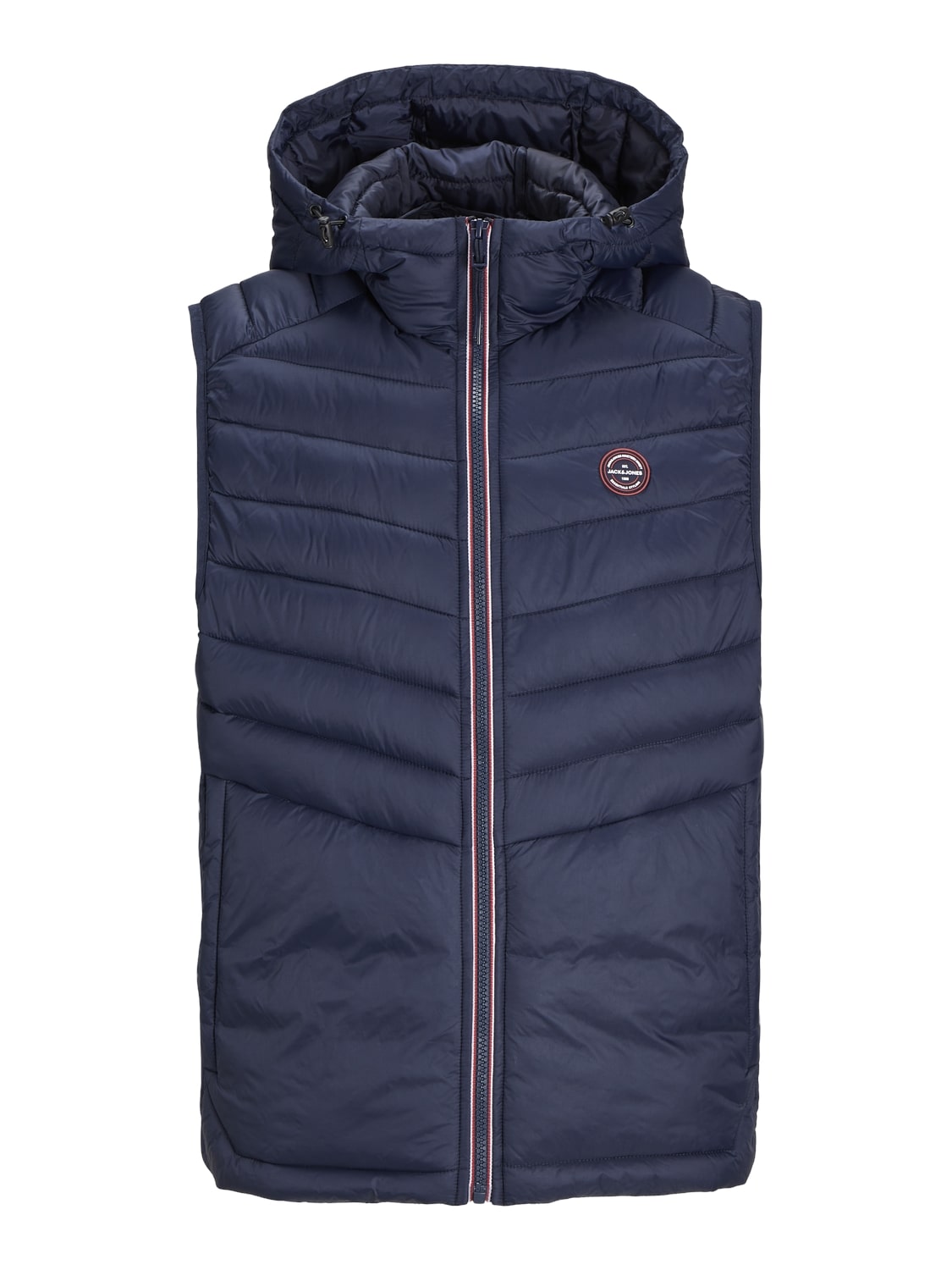 Jack&Jones Kapüşonlu Minimalist Erkek Yelek - Regular Fit Ana görsel