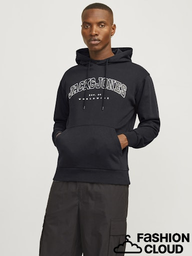 Jack&Jones Oversize Kapüşonlu Erkek Sweatshirt - Rahat ve Şık Ana görsel