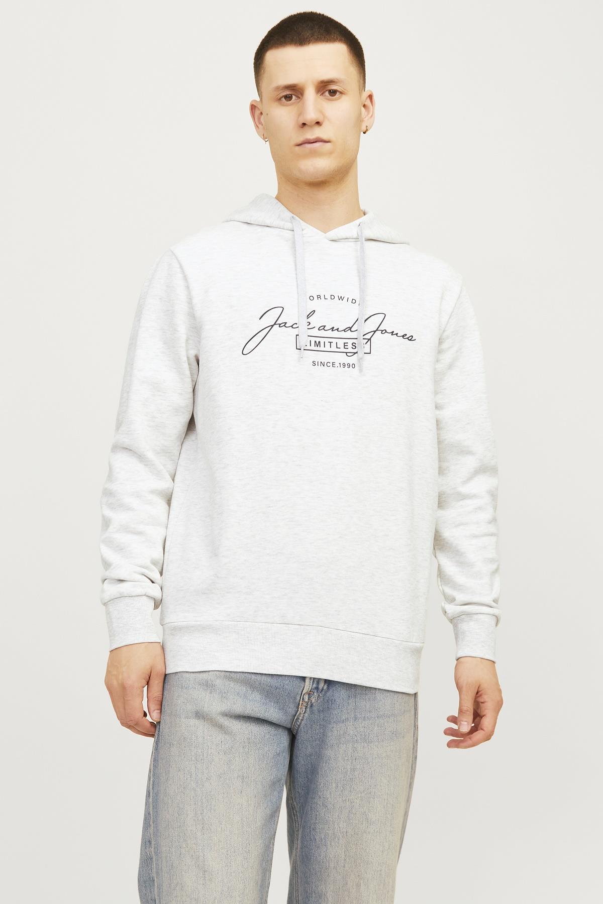 Jack&Jones Oversize Kapüşonlu Sweatshirt - Erkek Günlük Sweatshirt Translation missing: ar.content.product_image_main