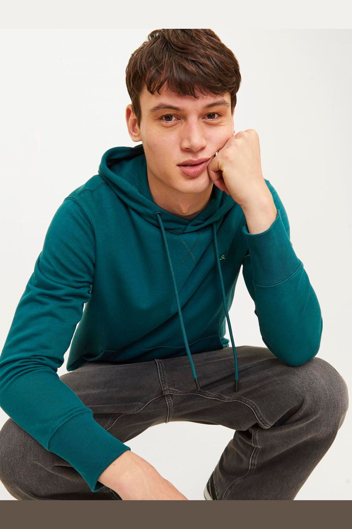 Jack&Jones Oversize Kapüşonlu Sweatshirt - Erkek - Rahat ve Şık