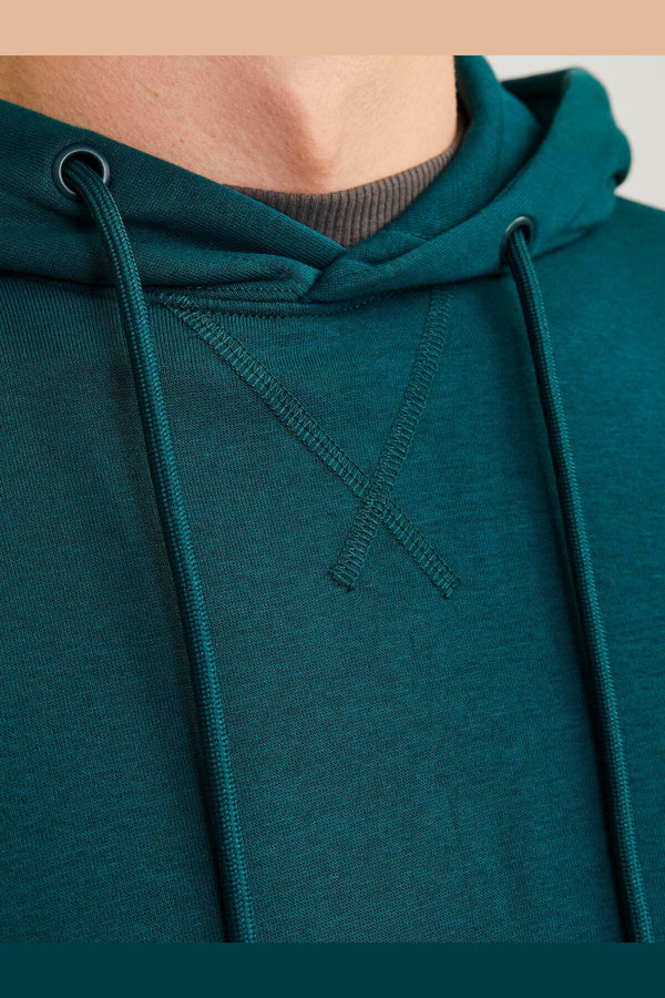 Jack&Jones Oversize Kapüşonlu Sweatshirt - Erkek - Rahat ve Şık