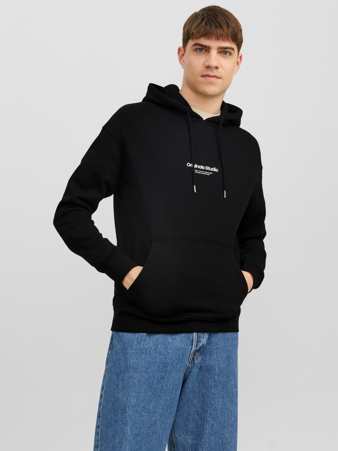Jack&Jones Oversize Kapüşonlu Sweatshirt - Minimalist & Rahat Ana görsel