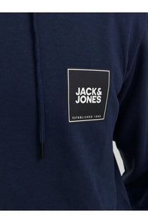 Jack&Jones Oversize Kapüşonlu Sweatshirt - Minimalist Tasarım - Erkek