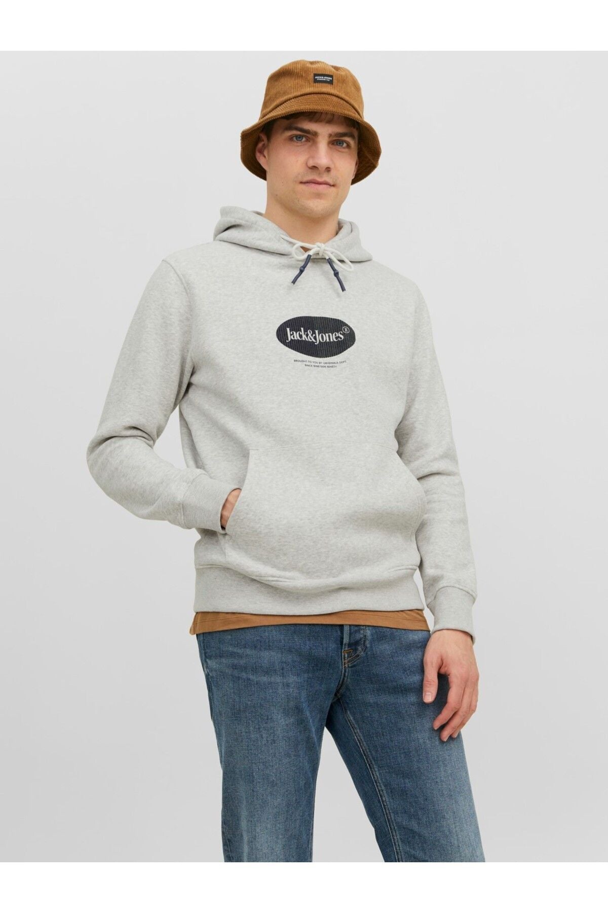 Jack&Jones Oversize Kapüşonlu Sweatshirt - Rahat ve Şık Translation missing: tr.content.product_image_main