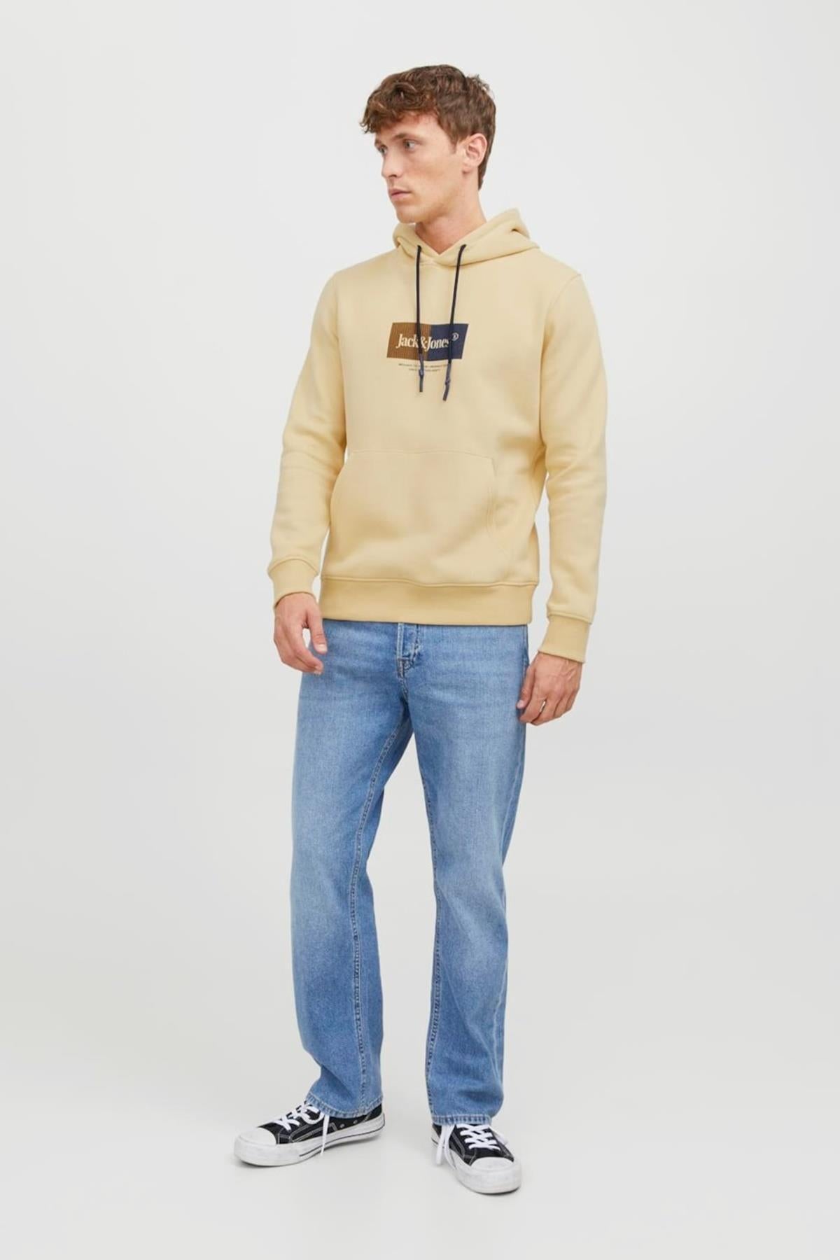 Jack&Jones Oversize Kapüşonlu Sweatshirt - Rahat ve Şık Translation missing: tr.content.product_image_secondary