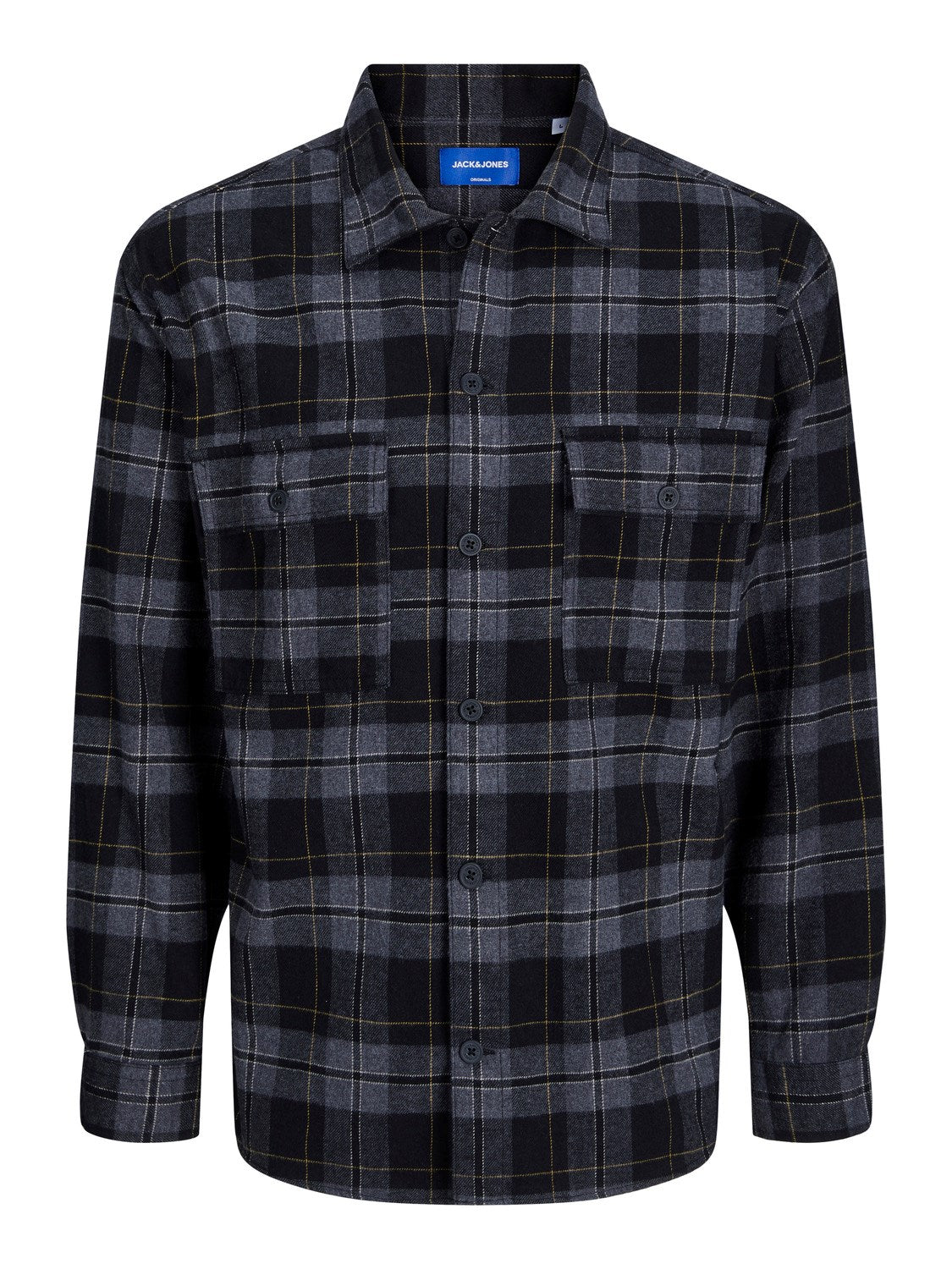 Jack&Jones Oversize Kareli Uzun Kol Gömlek - Günlük Stil Ana görsel