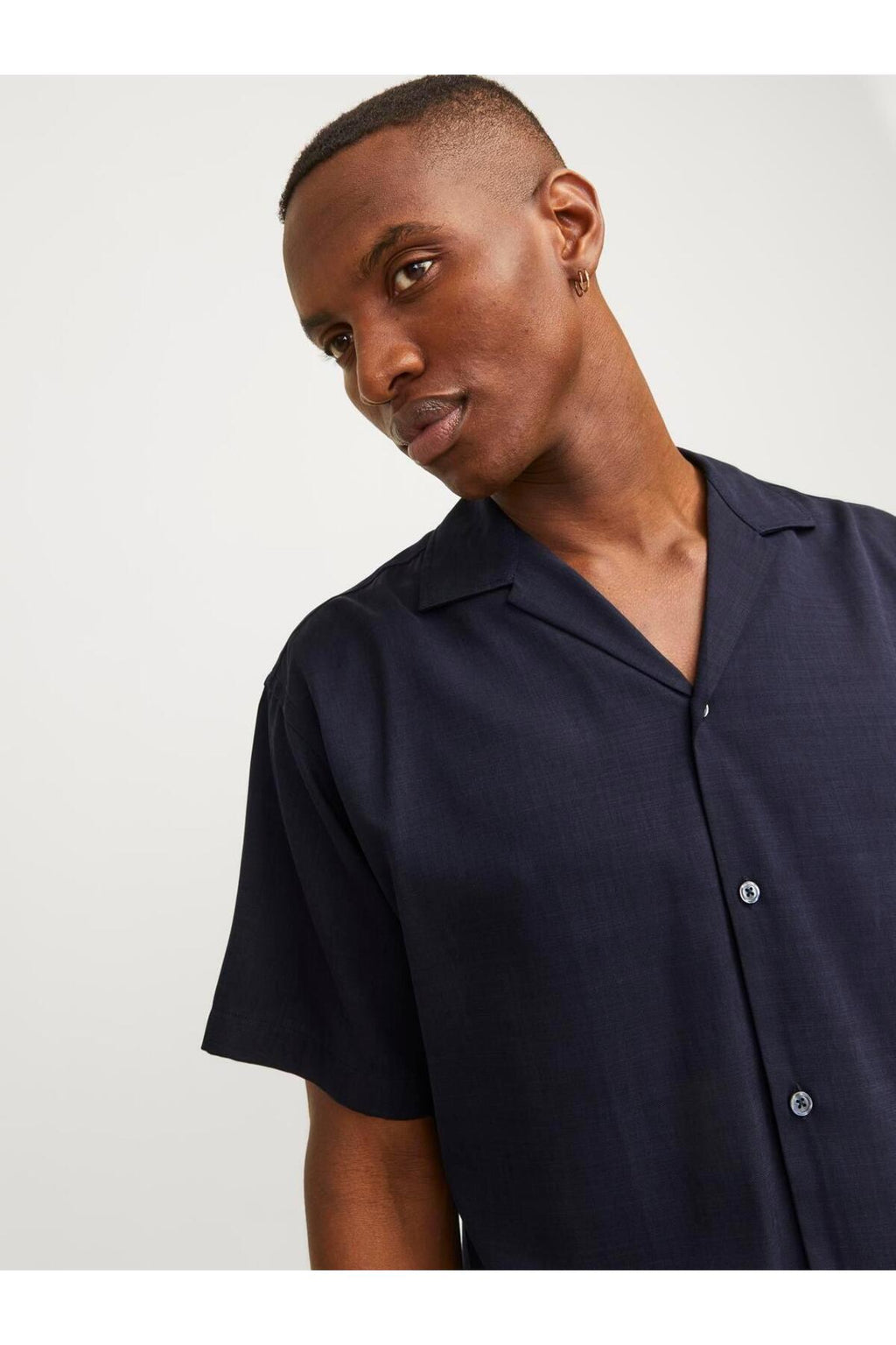 Jack&Jones Oversize Kısa Kol Erkek Gömlek - Minimalist & Rahat