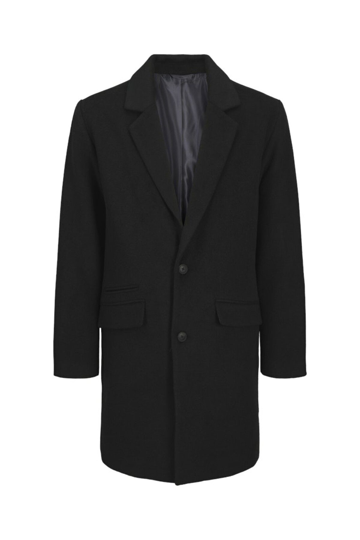 Jack&Jones Oversize Minimalist Erkek Kaban - Günlük Şıklık İkincil görsel