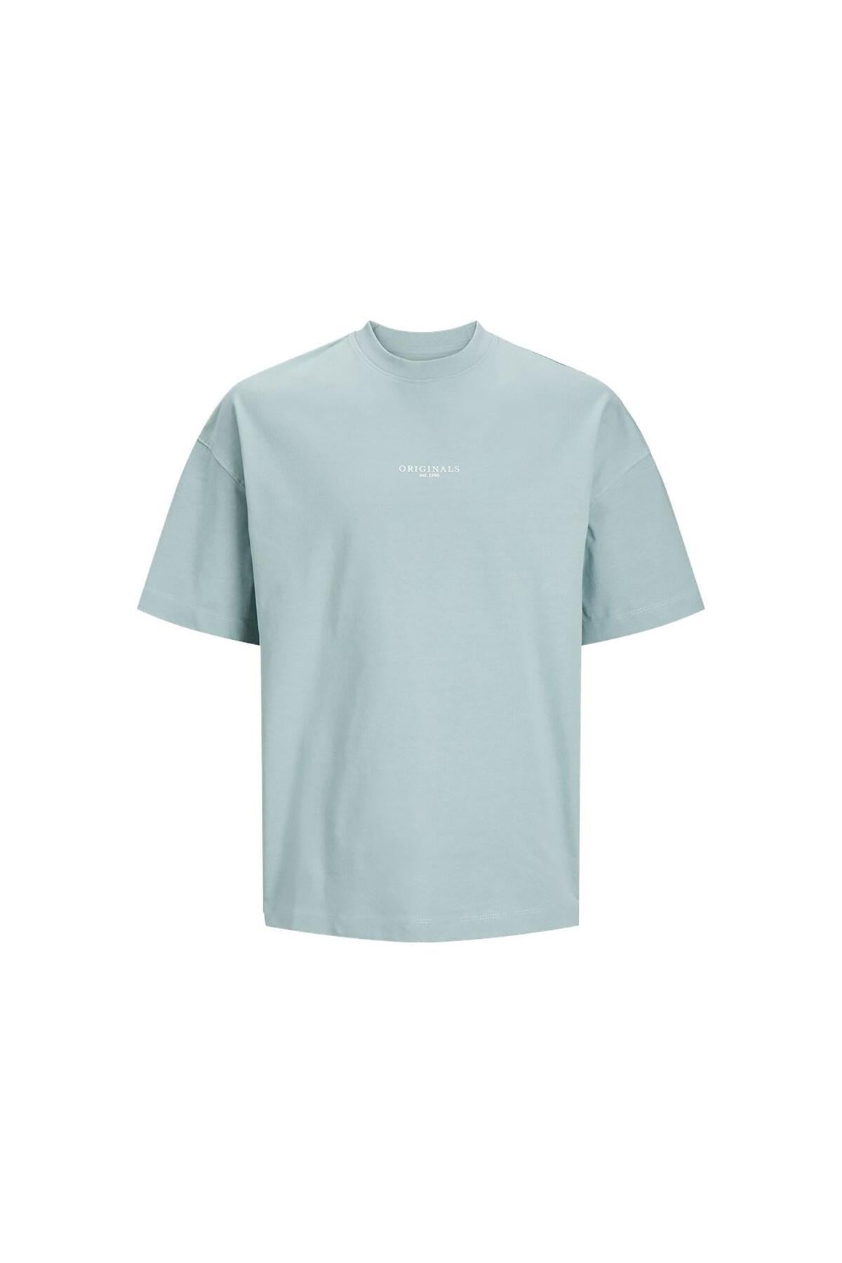 Jack&Jones Oversize Minimalist Erkek T-Shirt - Günlük Kullanım