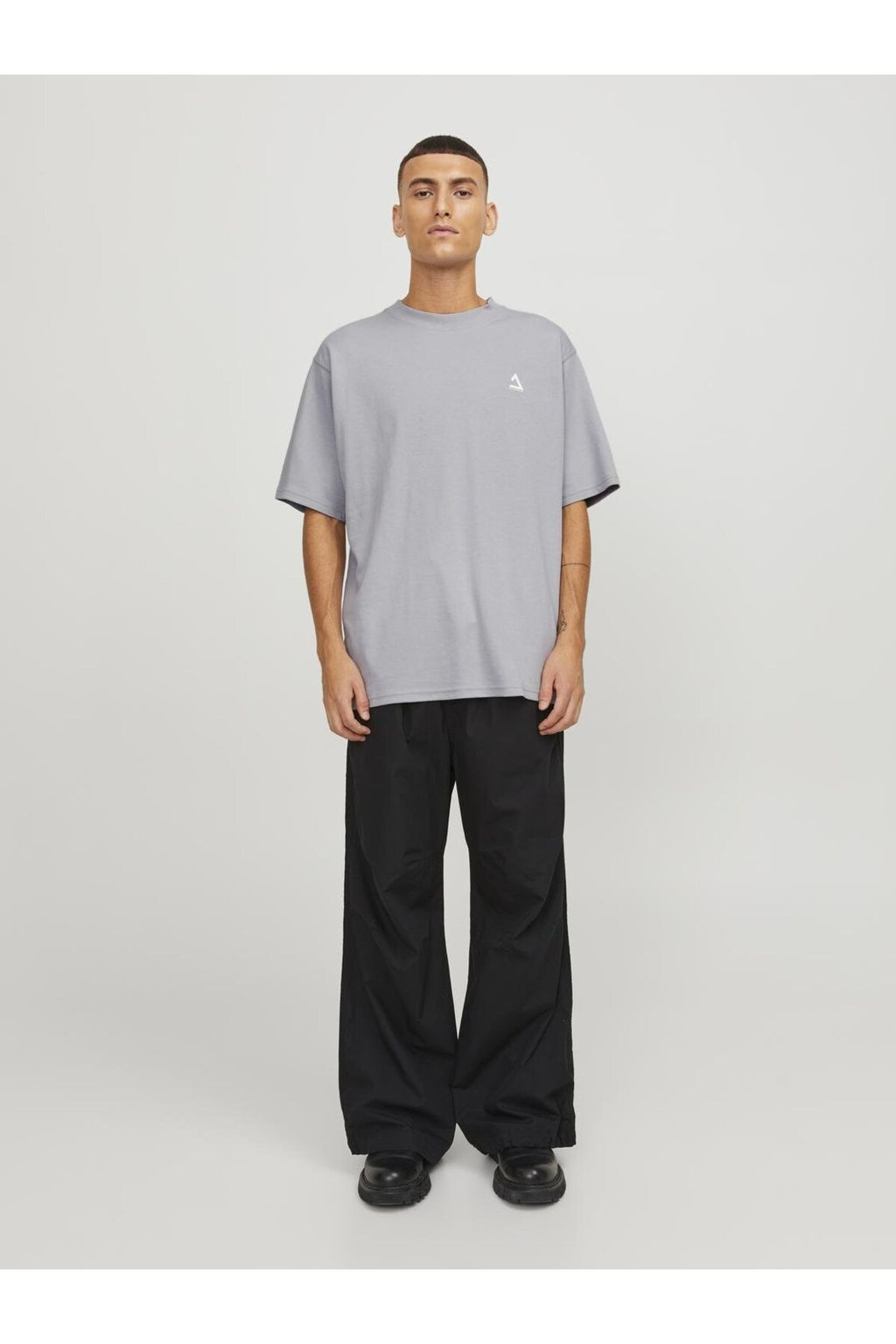 Jack&Jones Oversize Minimalist Erkek T-Shirt - Günlük Kullanım