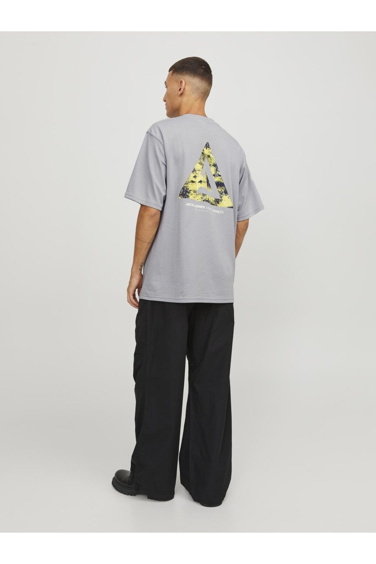 Jack&Jones Oversize Minimalist Erkek T-Shirt - Günlük Kullanım