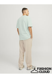 Jack&Jones Oversize Minimalist Erkek T-Shirt - Kısa Kol - Rahat Kesim