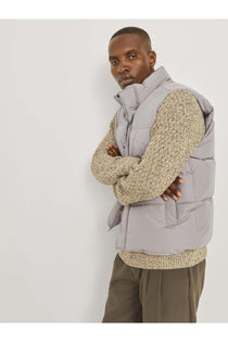 Jack&Jones Oversize Minimalist Erkek Yelek - Günlük Kullanım
