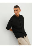 Jack&Jones Oversize Polo Yaka Kısa Kol Erkek Gömlek - Minimalist Stil
