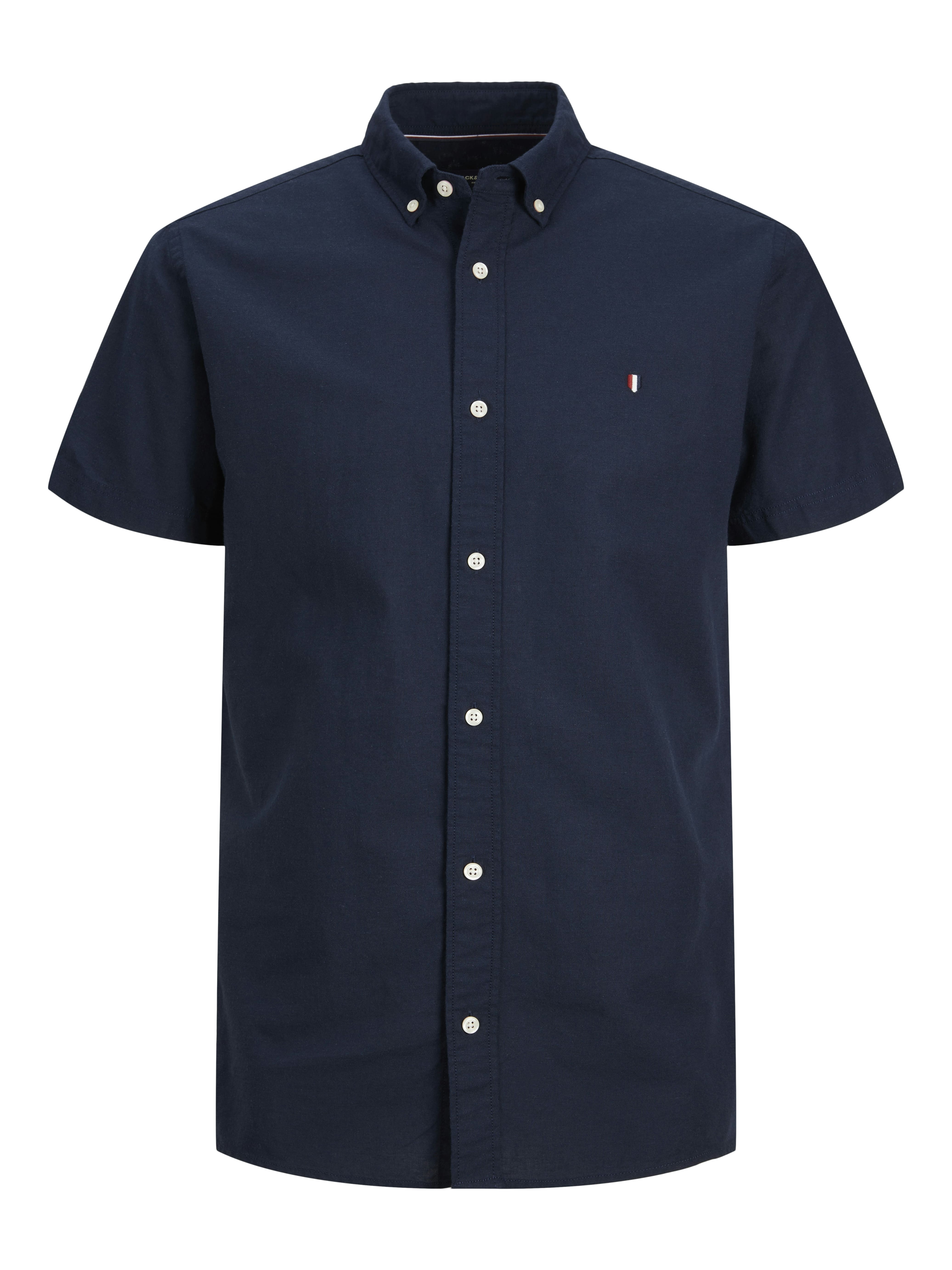 Jack&Jones Plus Erkek Kısa Kol Gömlek - Minimalist Günlük Stil Translation missing: ar.content.product_image_secondary