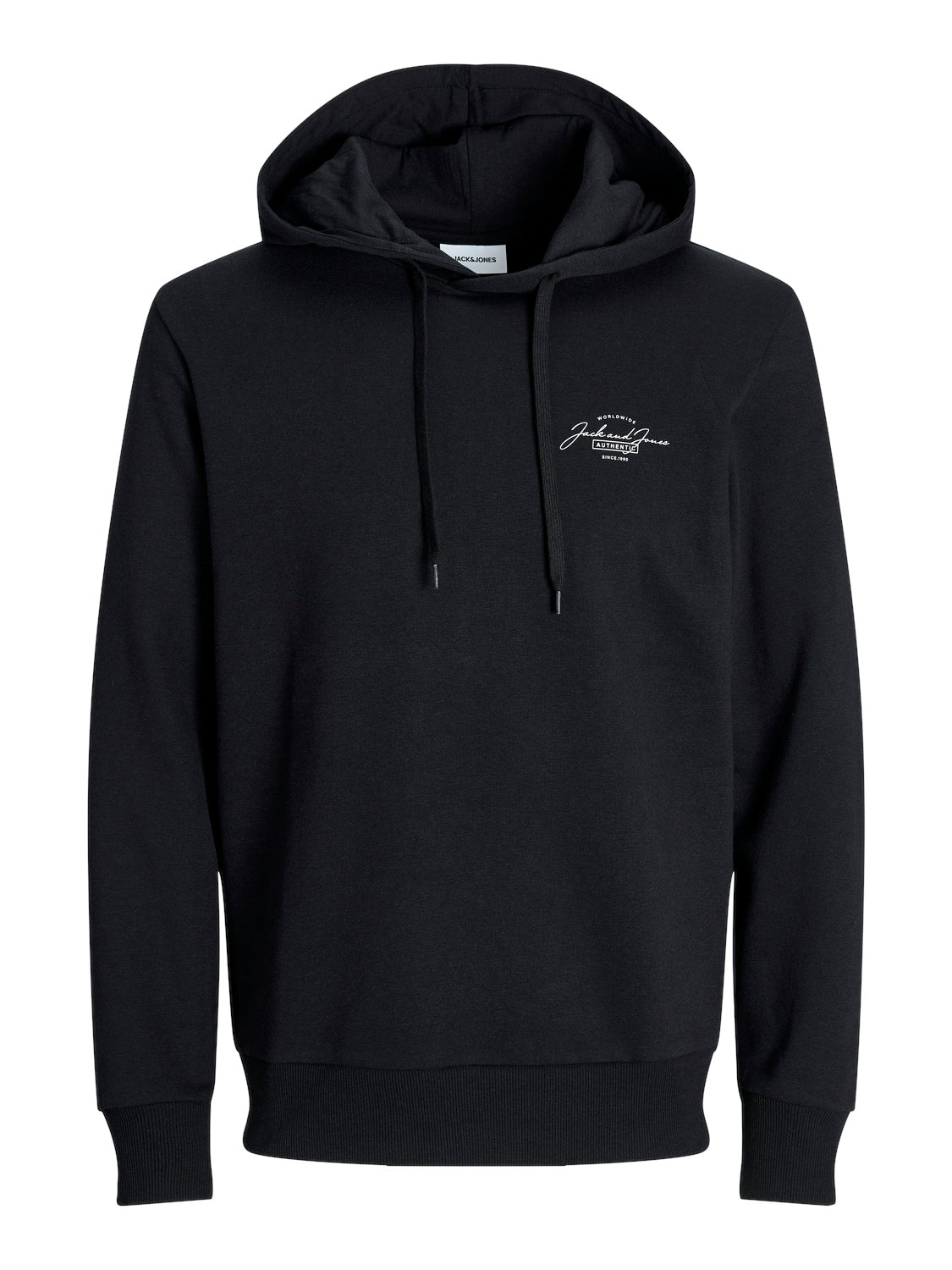 Jack&Jones Plus Erkek Oversize Kapüşonlu Sweatshirt - Minimalist Günlük Stil İkincil görsel