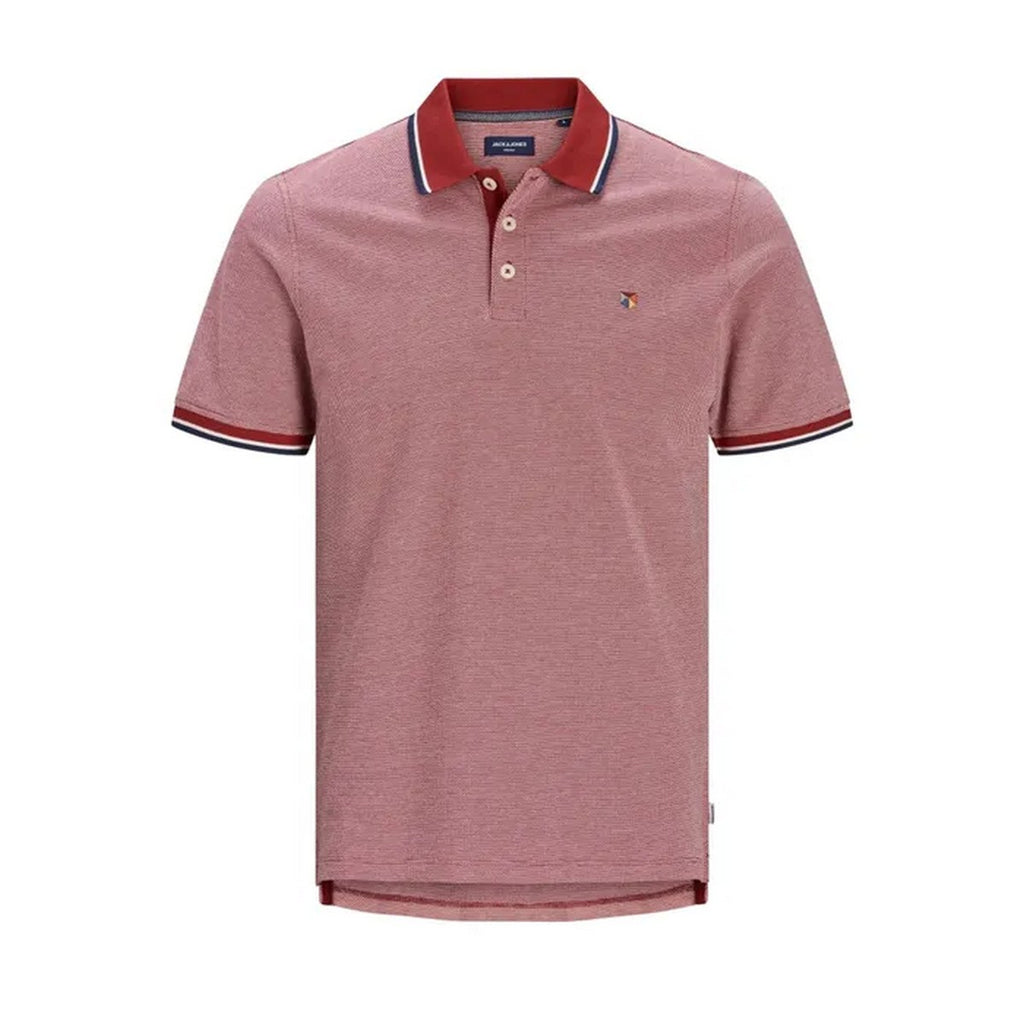 Jack&Jones Plus Erkek Polo Yaka Kısa Kol T-Shirt - Minimalist Tasarım