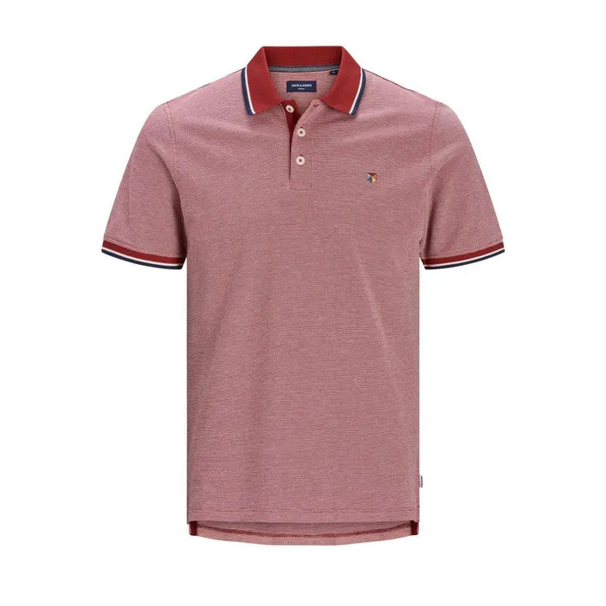 Jack&Jones Plus Erkek Polo Yaka Kısa Kol T-Shirt - Minimalist Tasarım