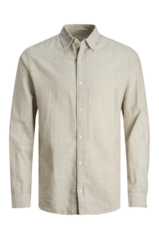 Jack&Jones Plus Erkek Uzun Kol Minimalist Gömlek - Günlük ve Şık